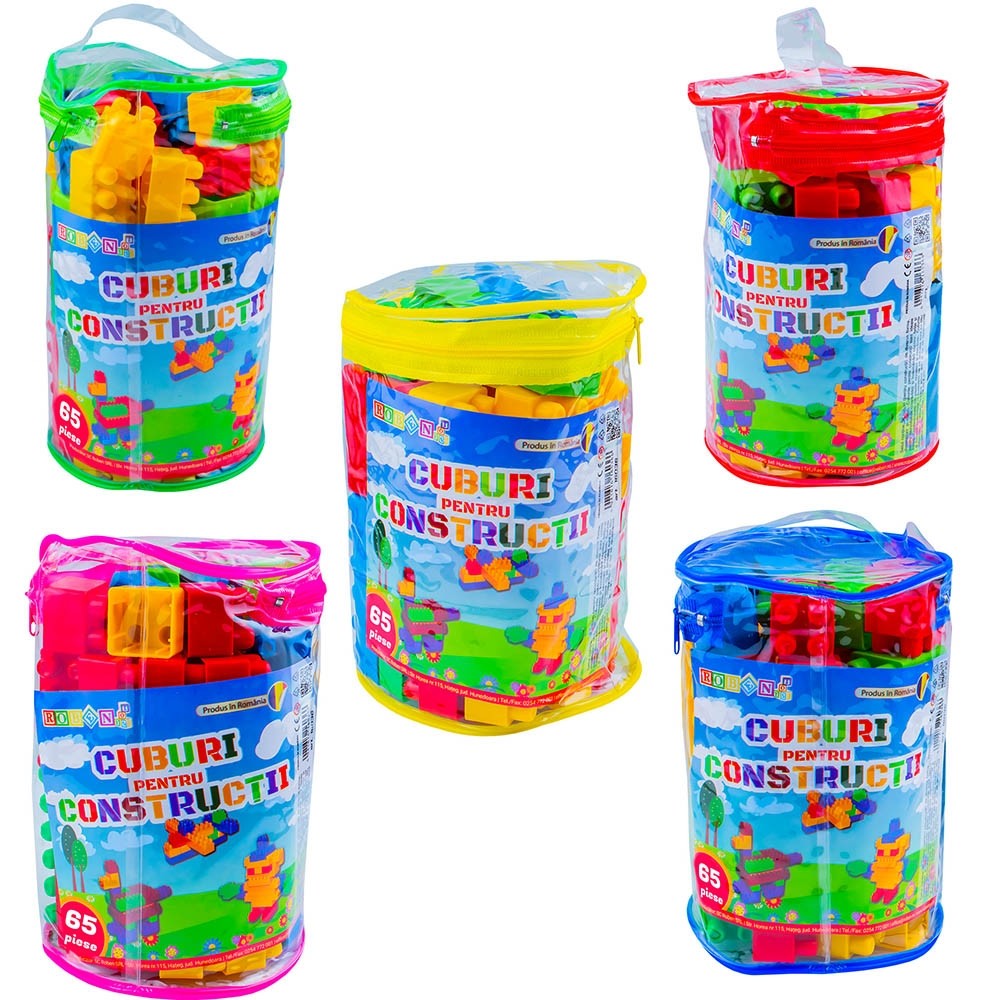 Cuburi 65 piese - ROBENTOYS 16065 19.327731