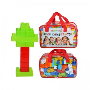 Cuburi constructii in gentuta, 160 piese/285g - robentoys 16122 18.487395