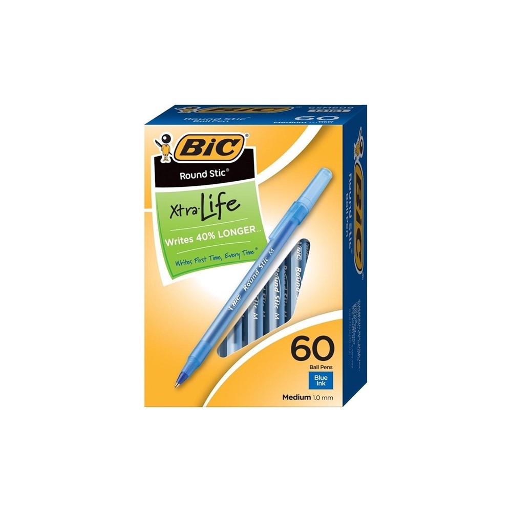 Pix Round Stic albastru 60/cutie - BIC 921403 43.697479