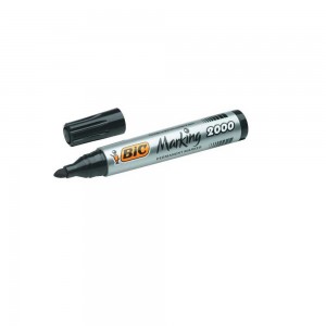 Marker permanent 2000 negru 12/cutie - BIC 8209153 45.378151