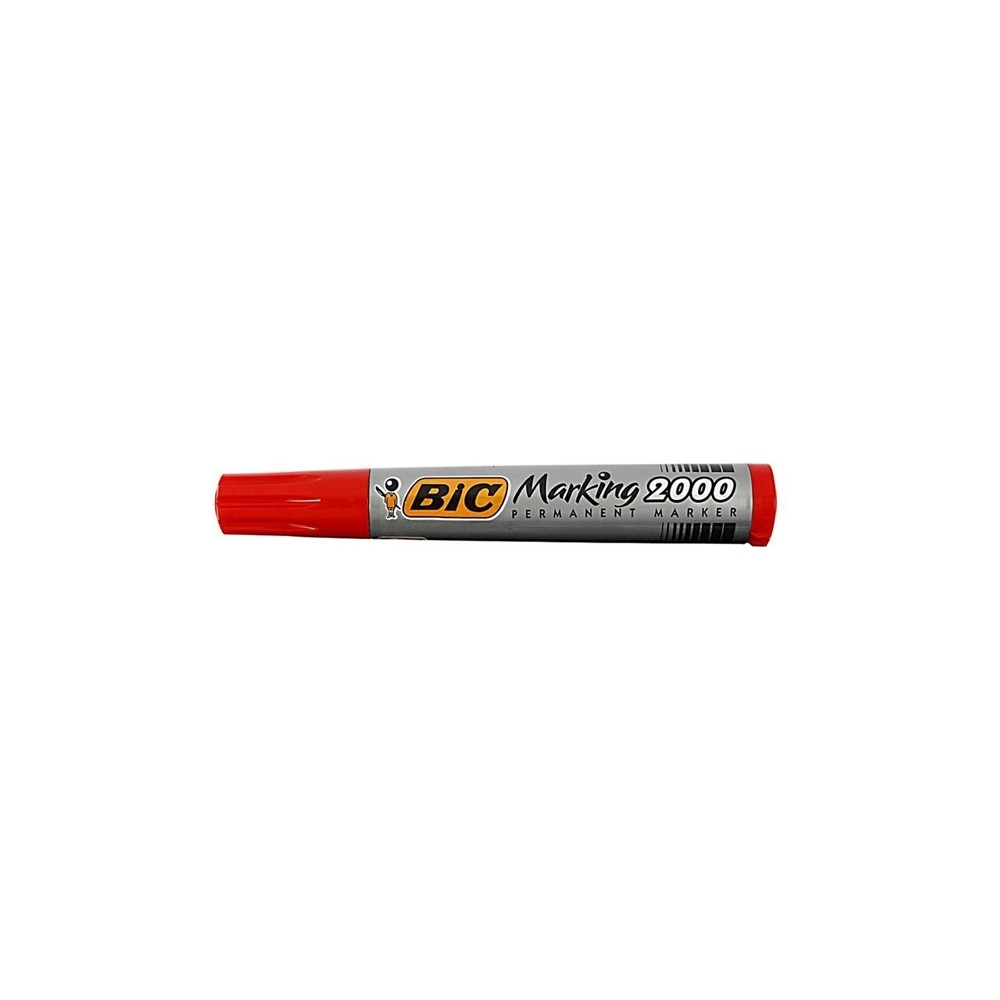 Marker permanent 2000 rosu 12/cutie - BIC 8209133 45.378151