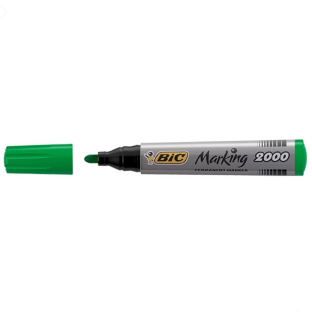 Marker permanent 2000 verde 12/cutie - BIC 8209123 45.378151