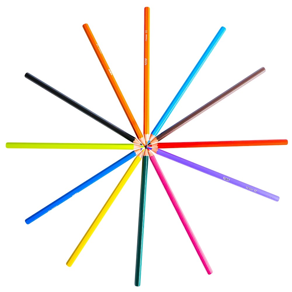 Creioane colorate Tropicolors set 12 - BIC 83256610/8325669 10.084034