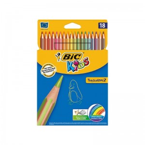 Creioane colorate Tropicolors set 18 - BIC 9375172 14.705882