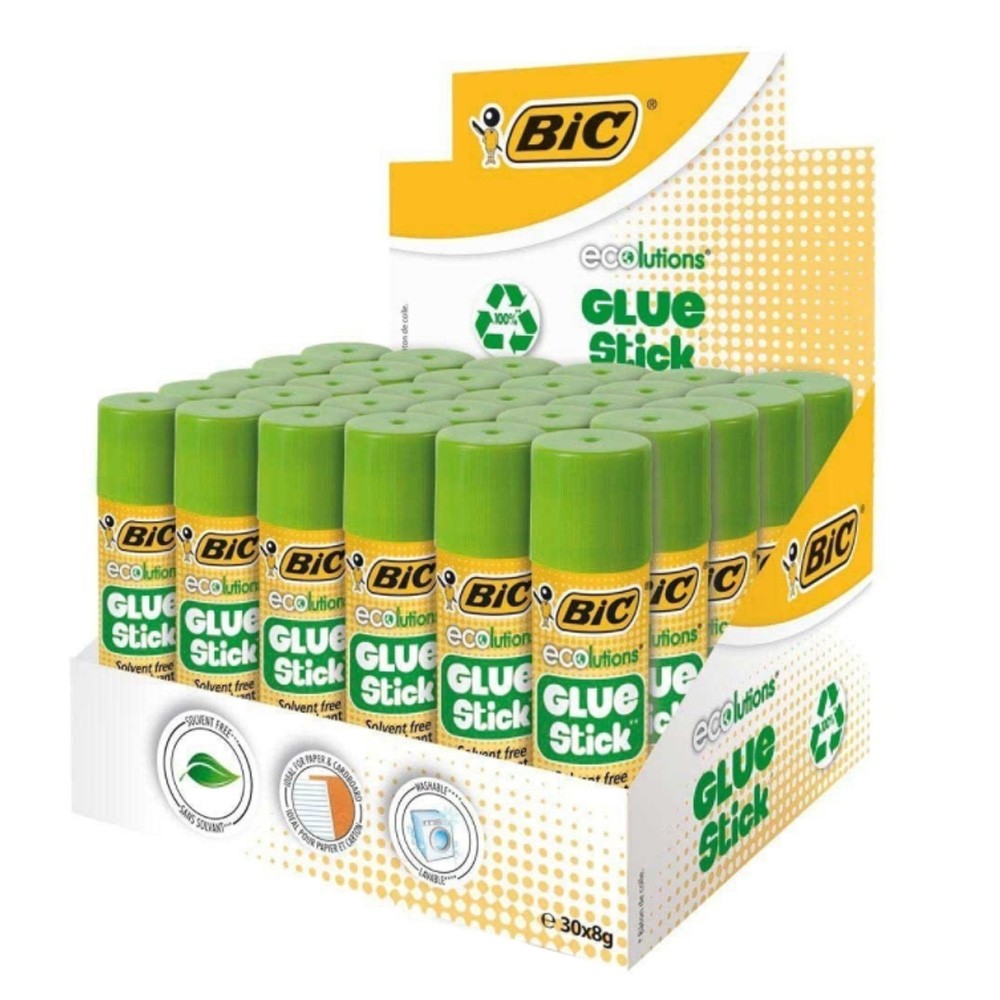 Lipici solid ECO 8 g 30/cutie - BIC 8923442 76.470588