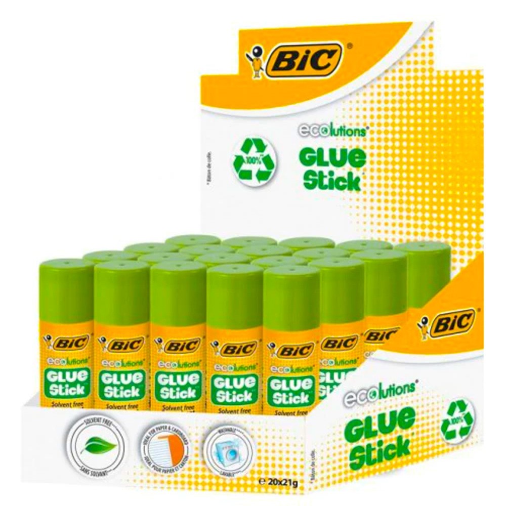Lipici solid ECO 21 g 20/cutie - BIC 8923452 110.084034