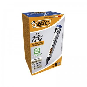 Marker permanent 2300 albastru 12/cutie - BIC 8209253 45.378151