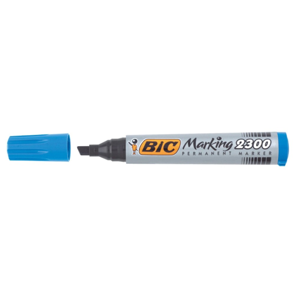 Marker permanent 2300 albastru 12/cutie - BIC 8209253 45.378151