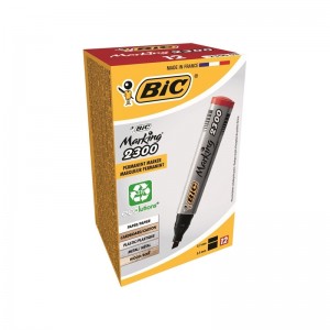 Marker permanent 2300 rosu 12/cutie - BIC 8209233 45.378151