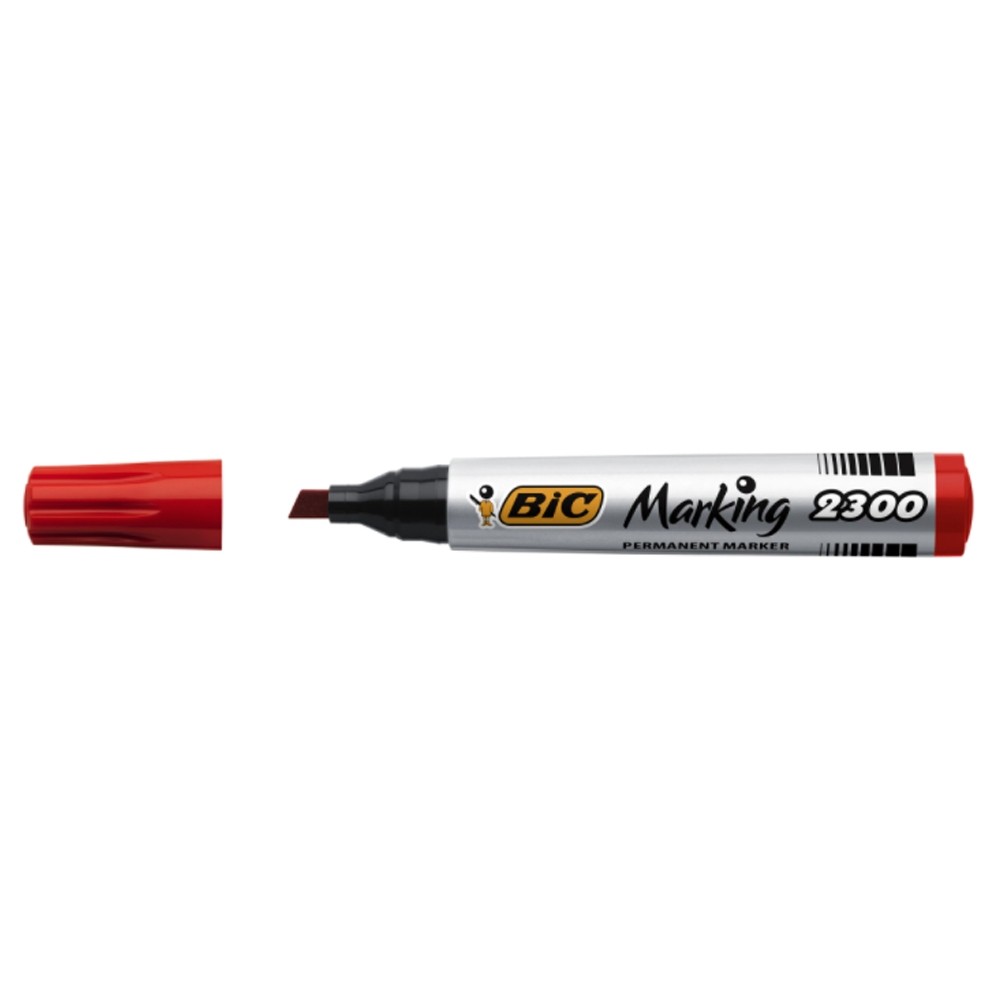 Marker permanent 2300 rosu 12/cutie - BIC 8209233 45.378151