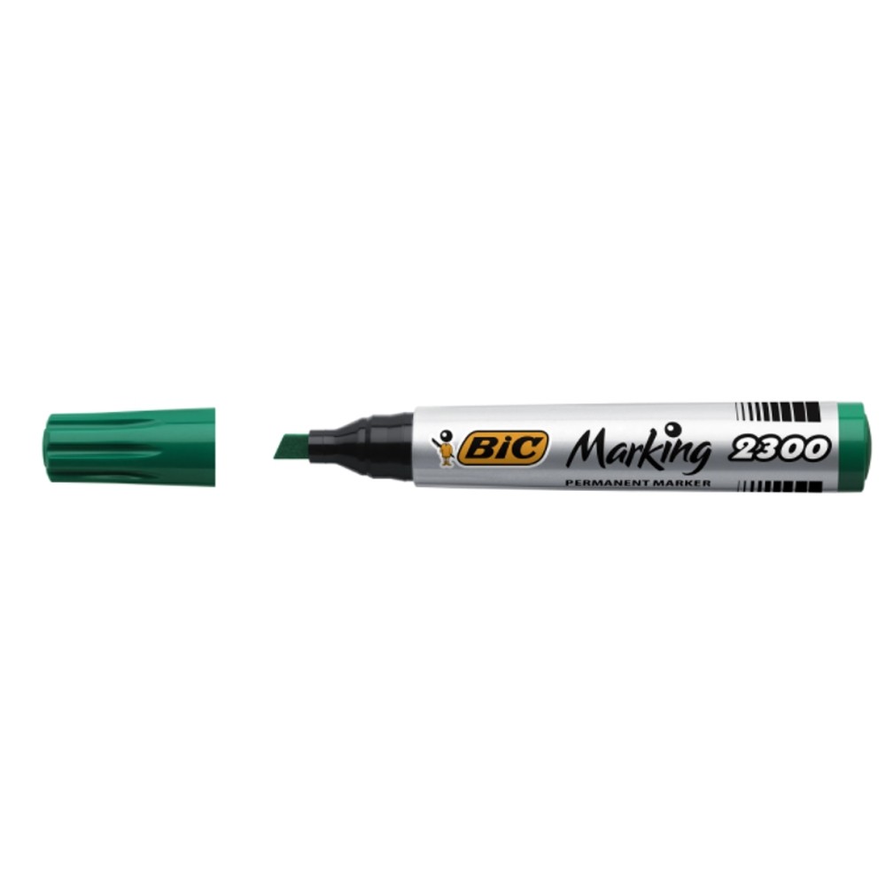 Marker permanent 2300 verde 12/cutie - BIC 8209243 45.378151