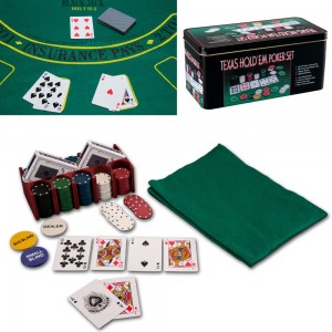 Set Poker plastic + metal + textil PK200-1 79.831933