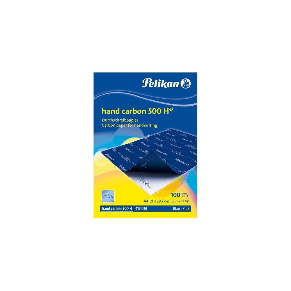 Indigo manual 500H DIN A4 100 coli culoare albastra 417014 41.176471