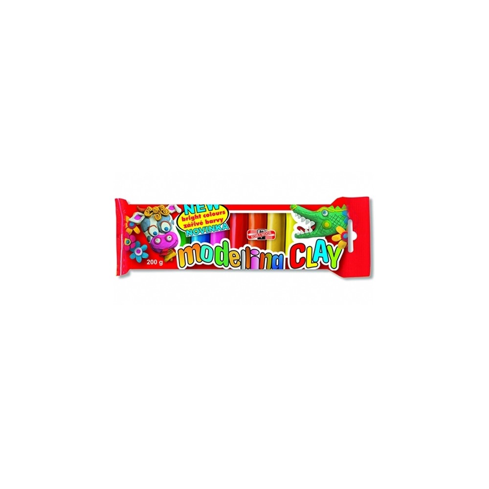 Plastilina 10 culori, 200 g - Koh-I-Noor K131712 4.621849