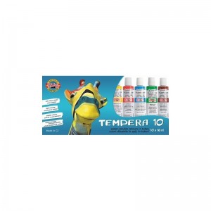 Tempera 16 ml 10 culori|set - Koh-I-Noor K162548 21.008403