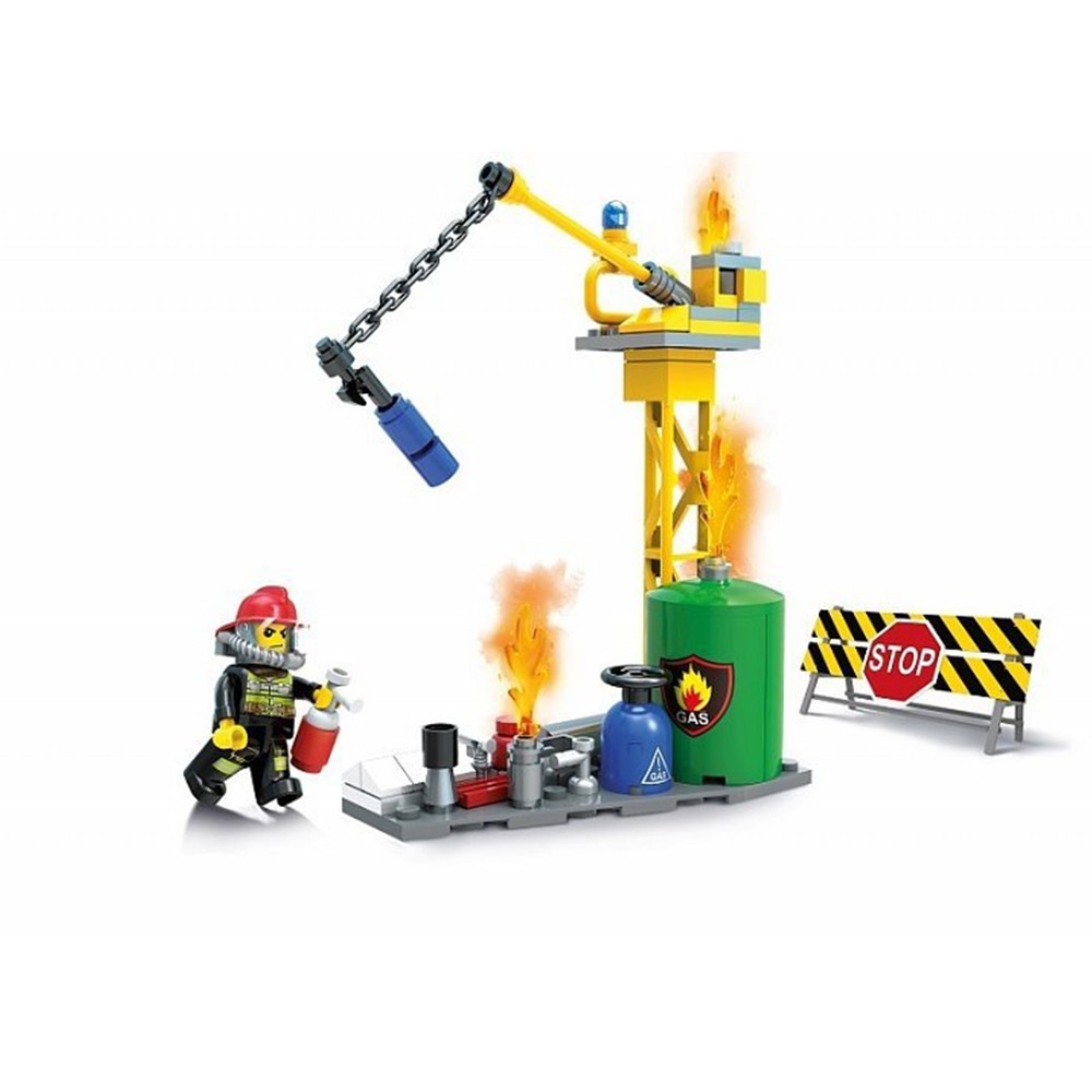 Blocki My Fire Brigade, Utilaj pompieri, 75 piese KB0854 15.12605