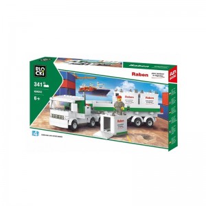 Blocki Raben, Tir+containere, 343 piese KBR052 94.117647