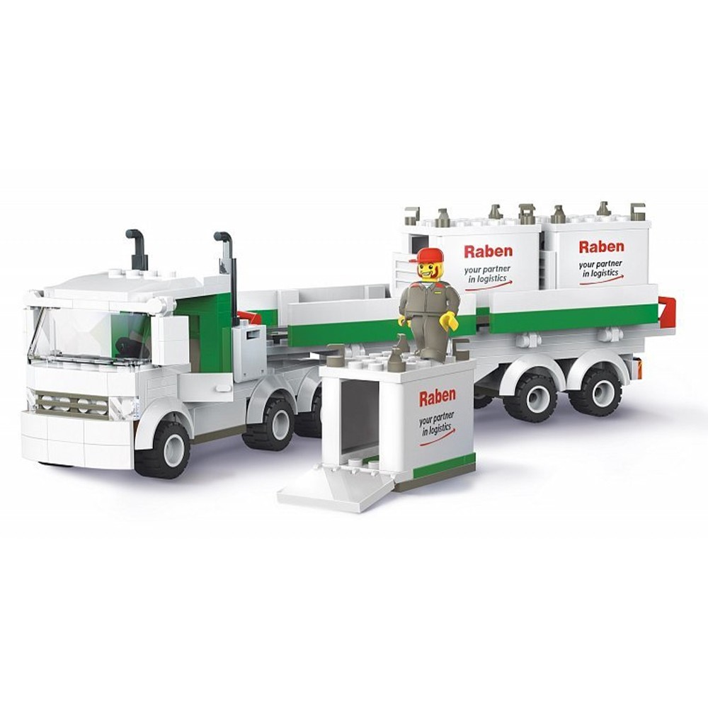 Blocki Raben, Tir+containere, 343 piese KBR052 94.117647