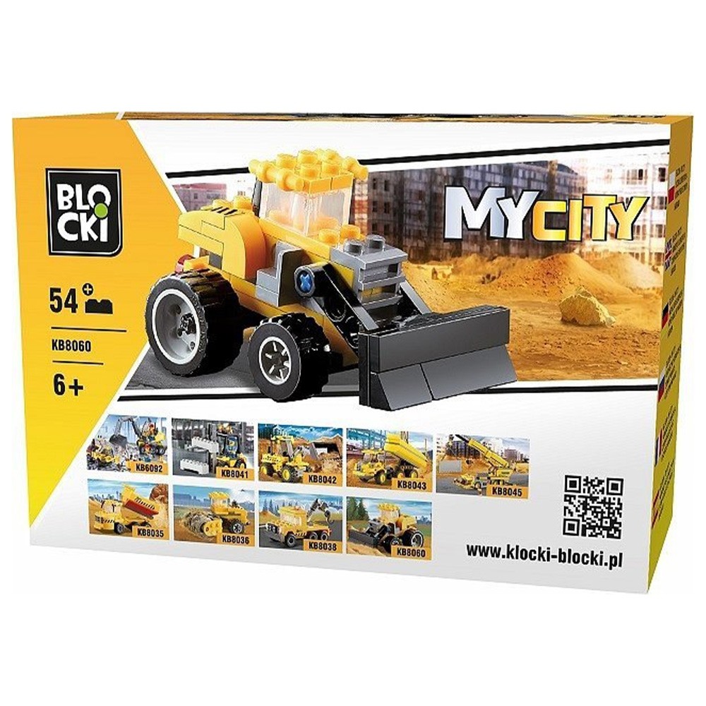 Blocki My City, Buldozer, 54 piese KB8060 10.084034
