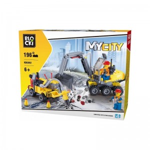 Blocki My City, 2 vehicule constructii, 196 piese KB6092 33.613445