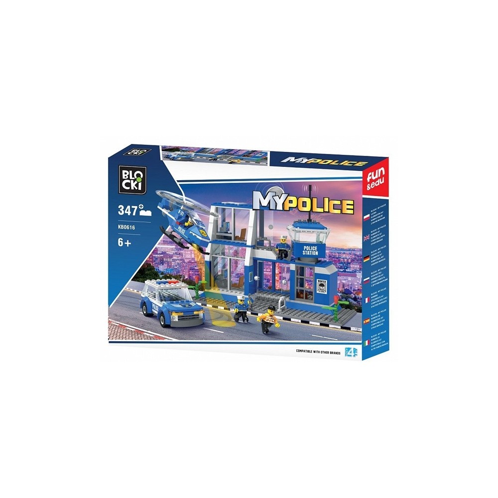 Blocki My Police, Statie politie, 347 piese KB0616 124.369748