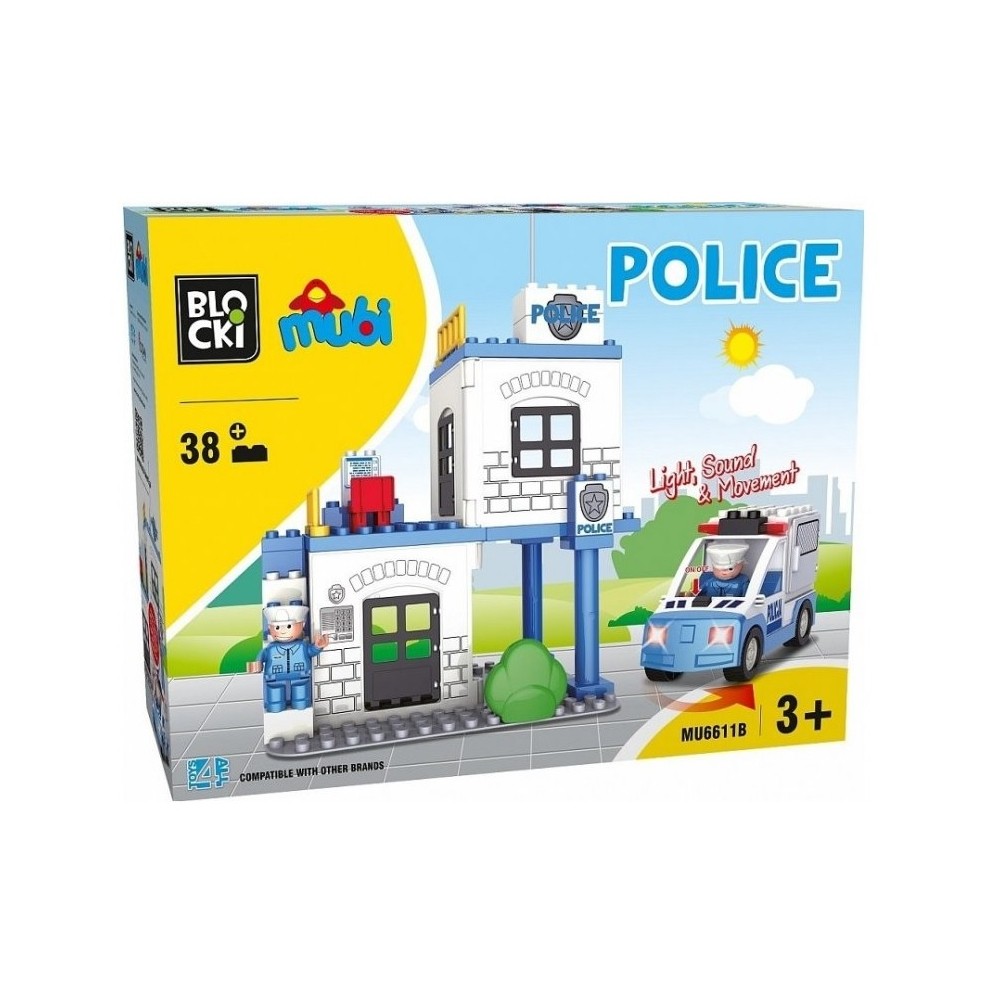 Blocki mubi, Sectia de politie, 38 piese MU6611B 122.689076