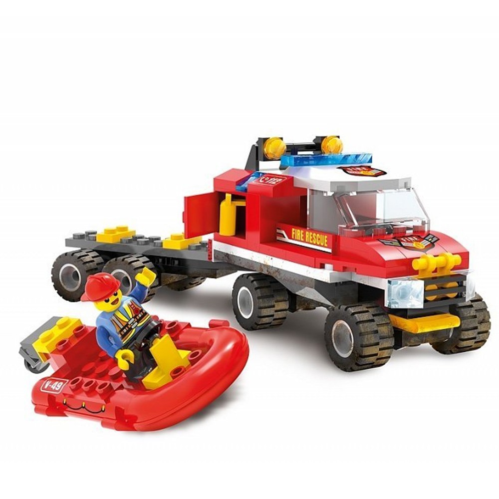Blocki My Fire Brigade, Garda pompieri, 120 piese KB0813 36.134454