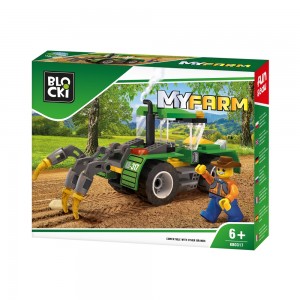 Blocki My Farm, Tractor cu plug KB0317 27.731092