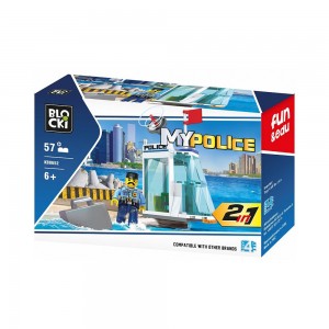 Blocki My Police, Turn control, Politia navala, 57 piese KB0652 15.12605