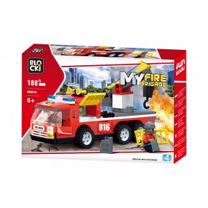 Blocki My Fire Brigade, Masina de pompieri, 188 piese KB0816 70.588235