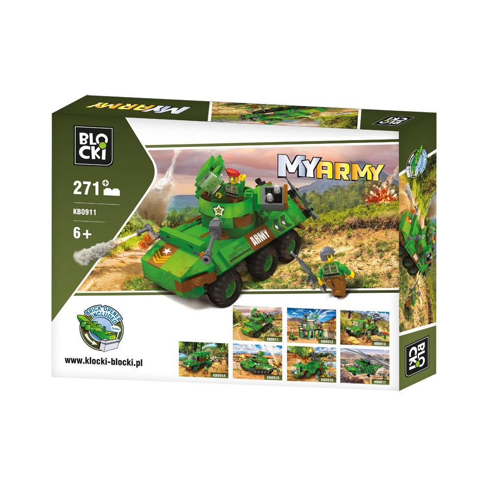 Blocki My Army, Tanc, 271 piese KB0911 82.352941