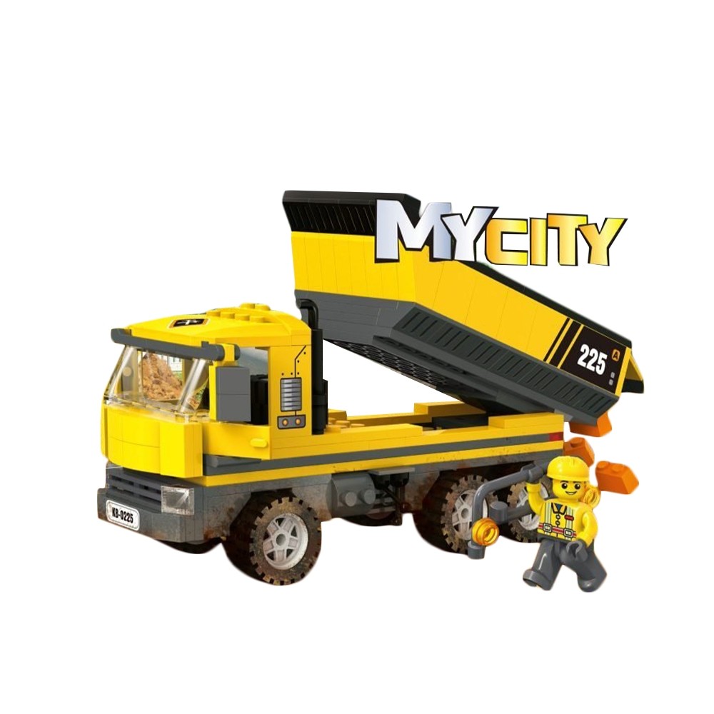 Blocki My City, Camion cu bena, 221 piese KB0225 70.588235