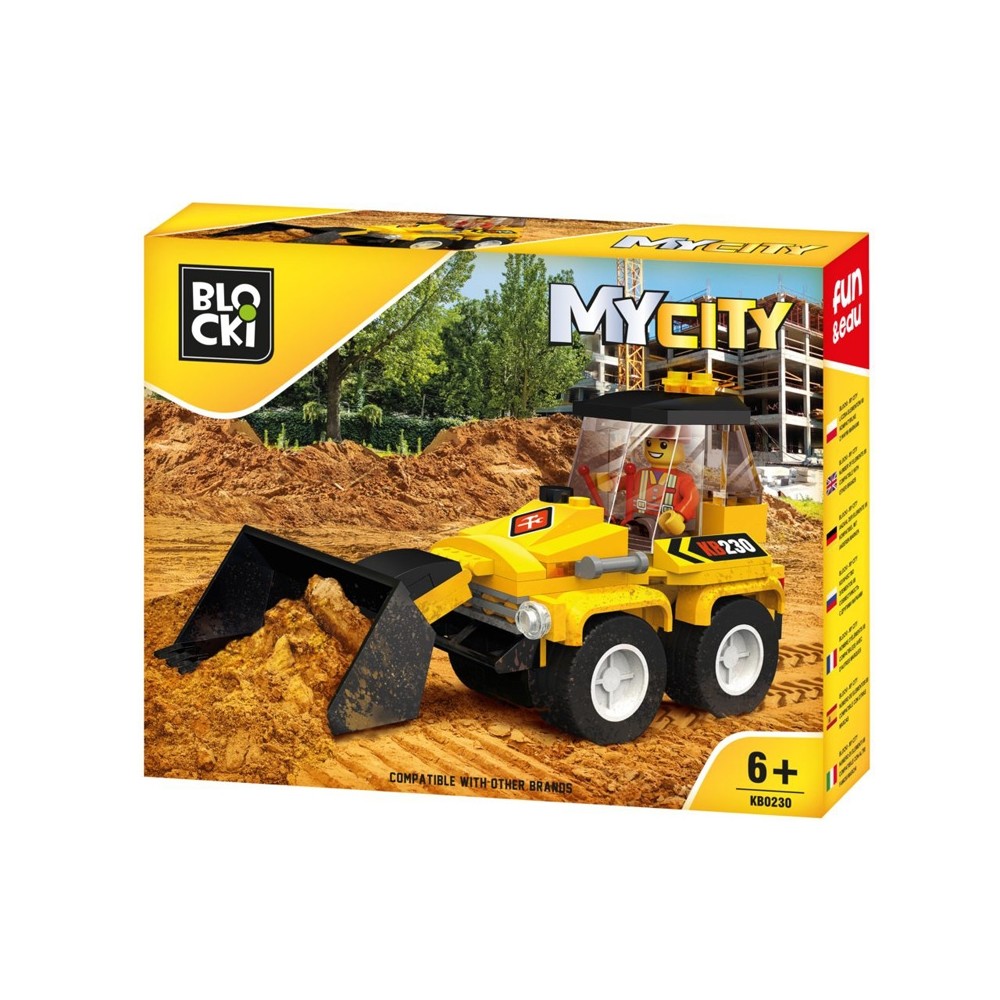 Blocki My City, Mini Buldozer KB0230 30.252101