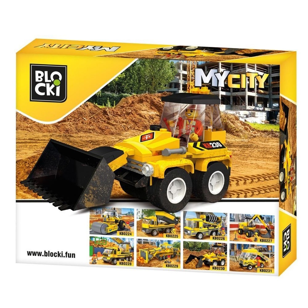 Blocki My City, Mini Buldozer KB0230 30.252101