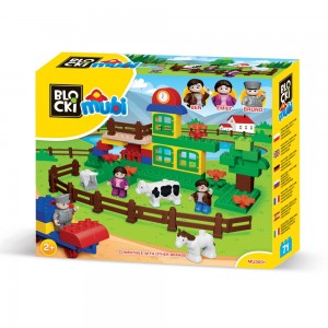 Blocki mubi, Ferma vesela, 71 piese MU3001 138.655462