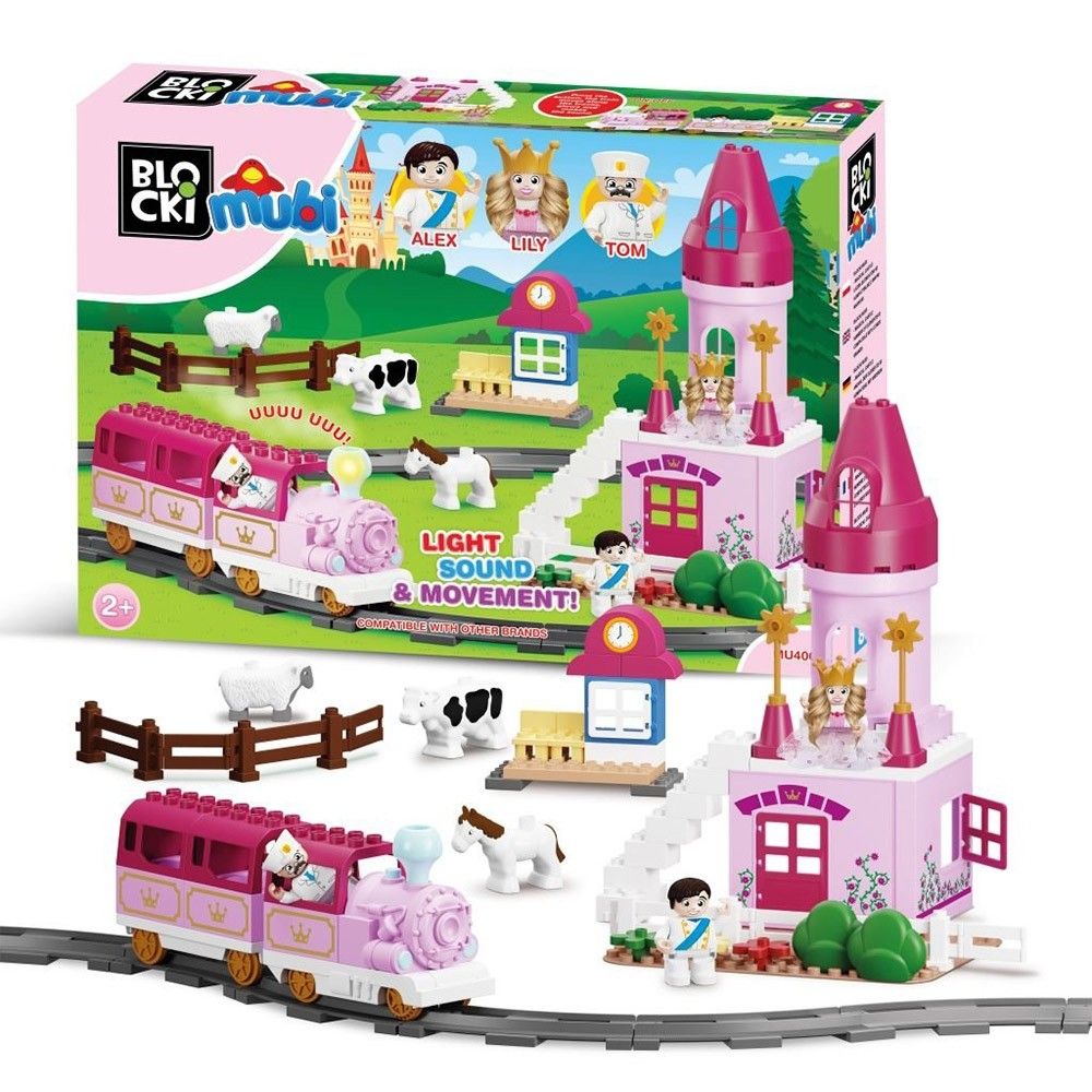 Blocki mubi, Castelul magic al printesei Lily, 85 piese MU4001 251.260504