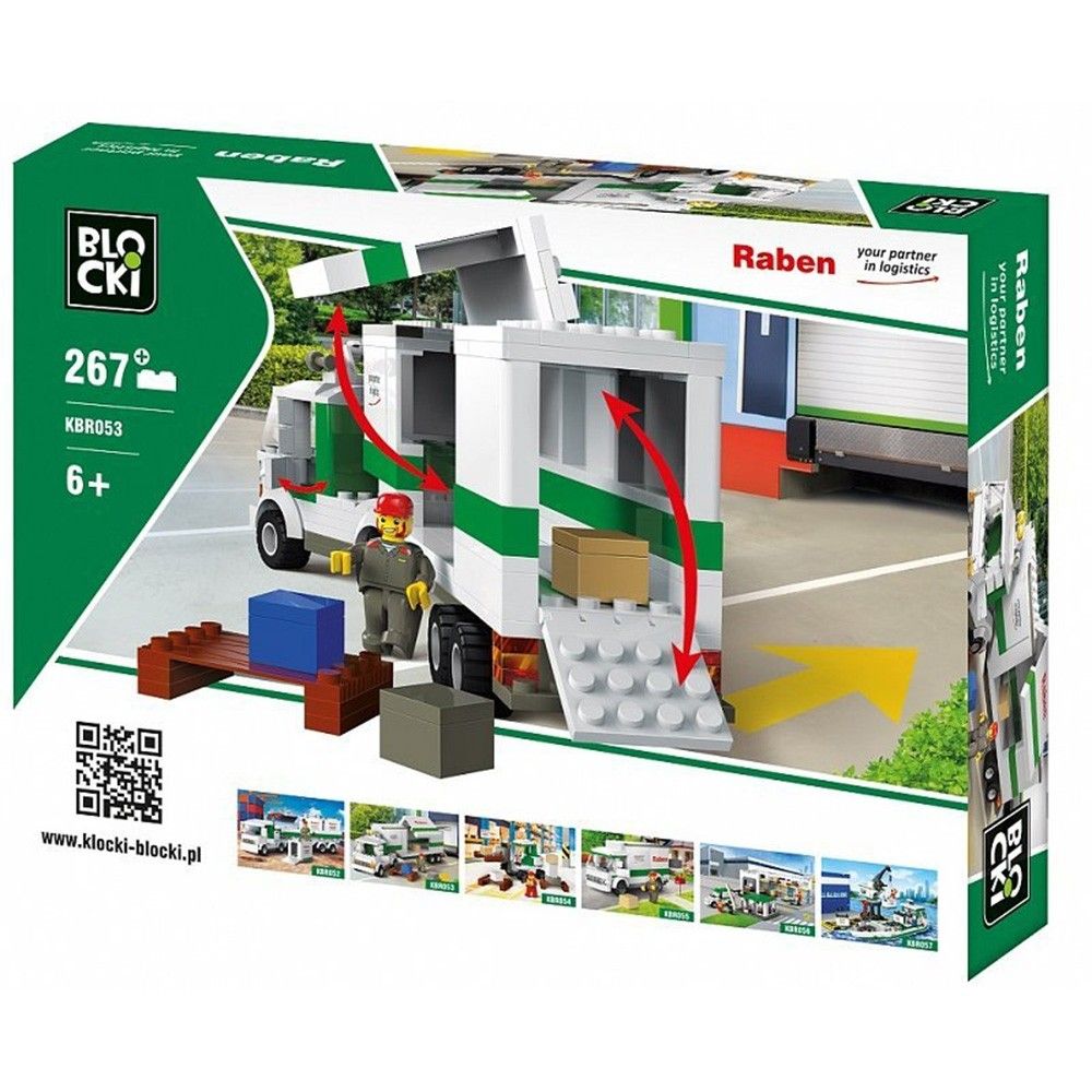 Blocki Raben, Camion, 267 piese KBR053 79.831933