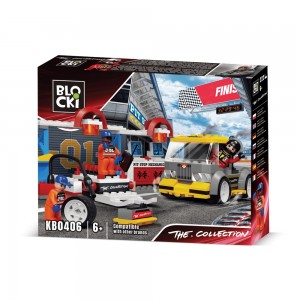 Blocki collection, Service auto - Pit stop, 207 piese KB0406 55.462185