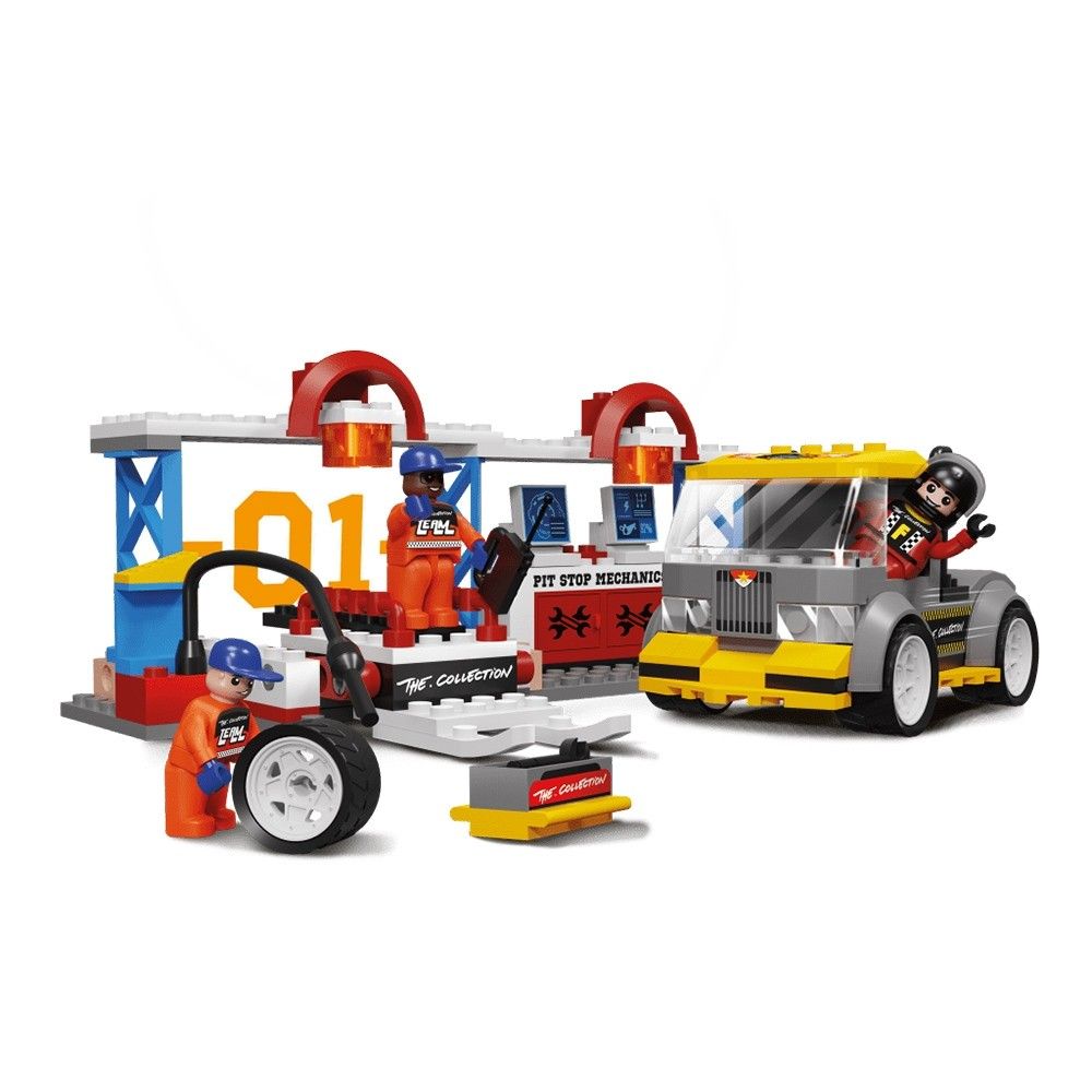 Blocki collection, Service auto - Pit stop, 207 piese KB0406 55.462185