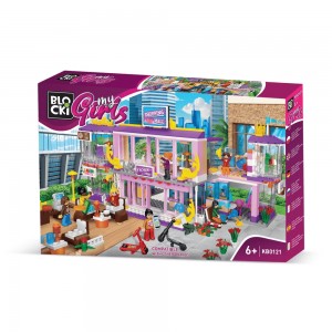 Blocki my girls, Centrul comercial, 713 piese KB0121 251.260504