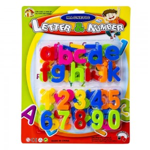 Litere minuscule + cifre magnetice, 1set/blister 8209 11.344538