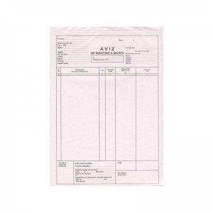 Aviz A4, 150 file, autocopiativ, 3 exemplare 1403ZZ987 29.411765
