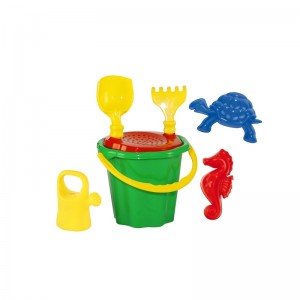 Galeata nisip+stropitoare+5 accesorii, 34x22 cm - Tupiko D06-8799 24.369748
