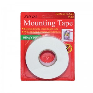 Banda dublu adeziva buretatata 18 mm x 3,5m 1 rola/blister 3.361345
