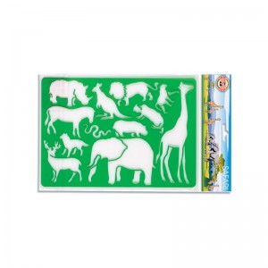Sablon animale safari, 26,5x18,5 cm - Koh-I-Noor K982001 6.722689