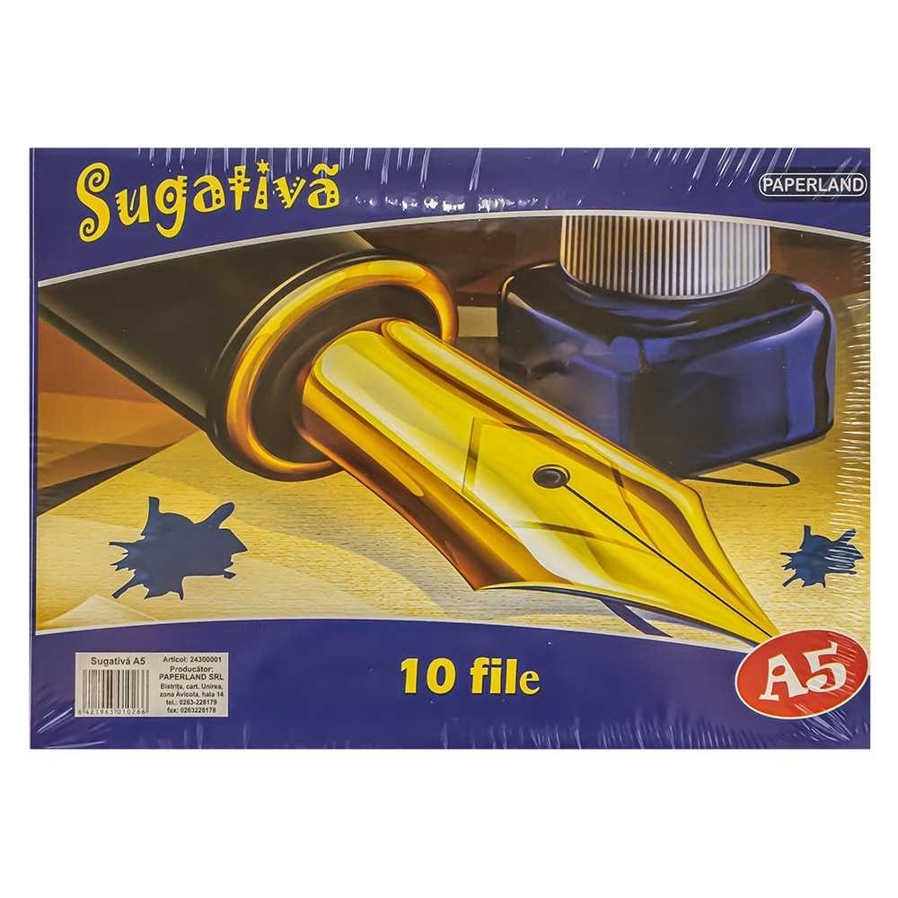 Sugativa A5, 10 file RO 2.941176