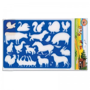 Sablon animale ferma, 26,5x18,5 cm - Koh-I-Noor K982002 6.722689