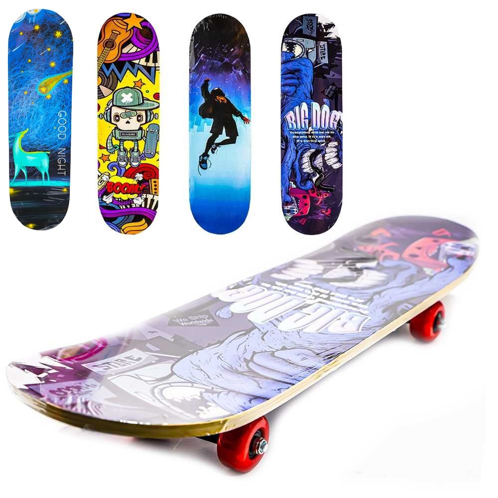 Placa skateboard din lemn, 60 cm 2406 37.815126