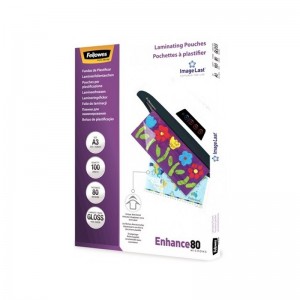 Folie laminare A3 80 microni Fellowes 116.806723