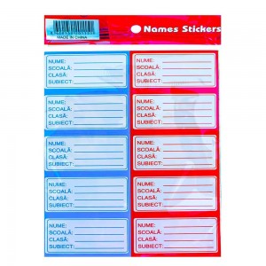 Etichete scolare 20 coli|set 5.882353